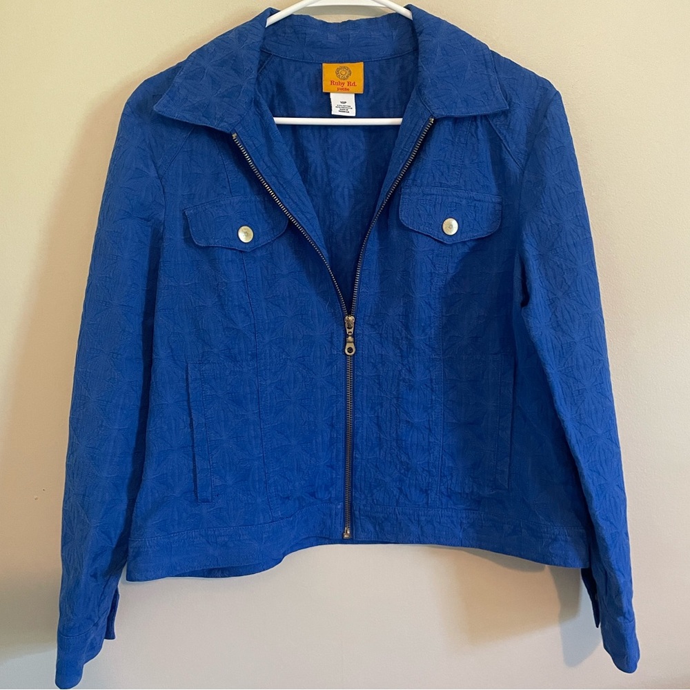 Women’s blue casual jacket
